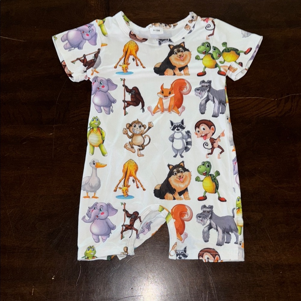 Kids Animal Print One Piece